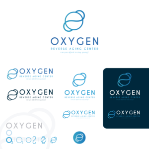 Oxygen, Reverse Aging Center | Logo Design by Gabriel T. Marques