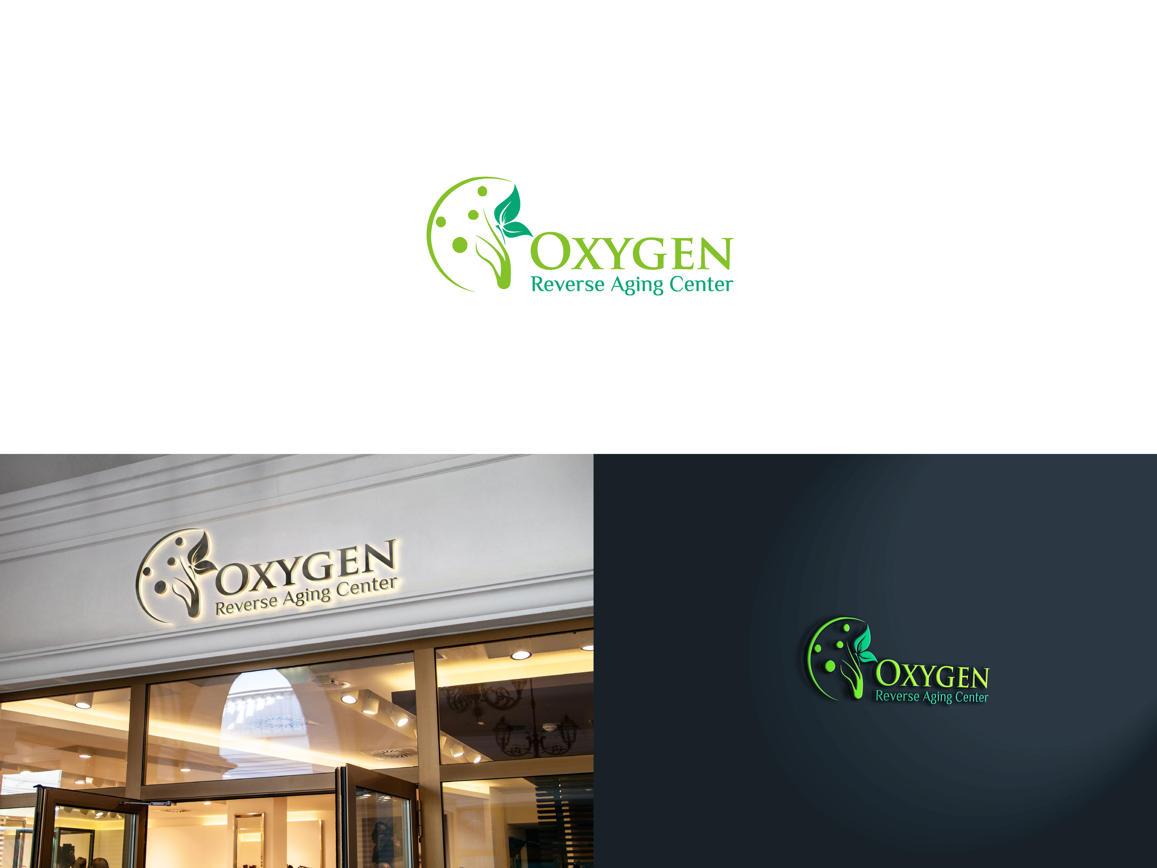 Logo Design by Hieroglyphics for Oxygen therapy center GmbH | Design #26422598
