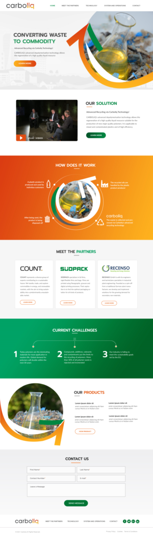 Web Design by Blue Sparrow for this project | Design: #26392426