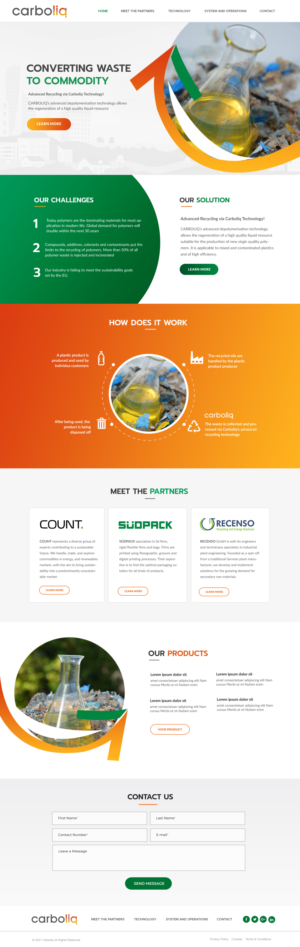 Web Design by Blue Sparrow for this project | Design: #26425458