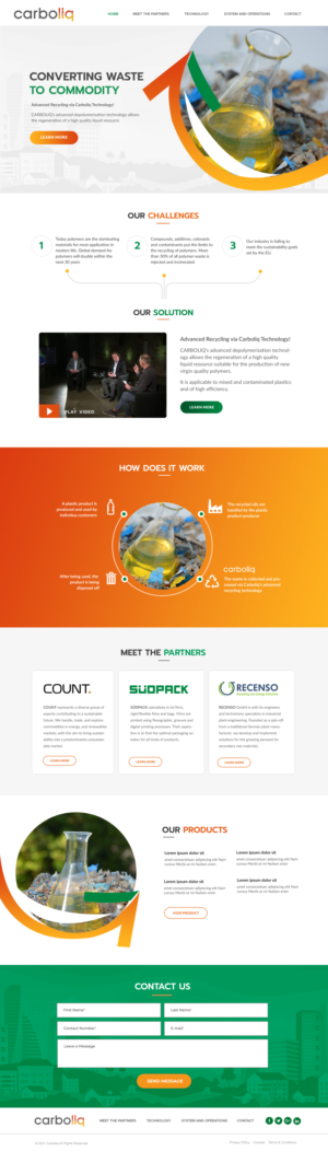 Web Design by Blue Sparrow for this project | Design: #26425459