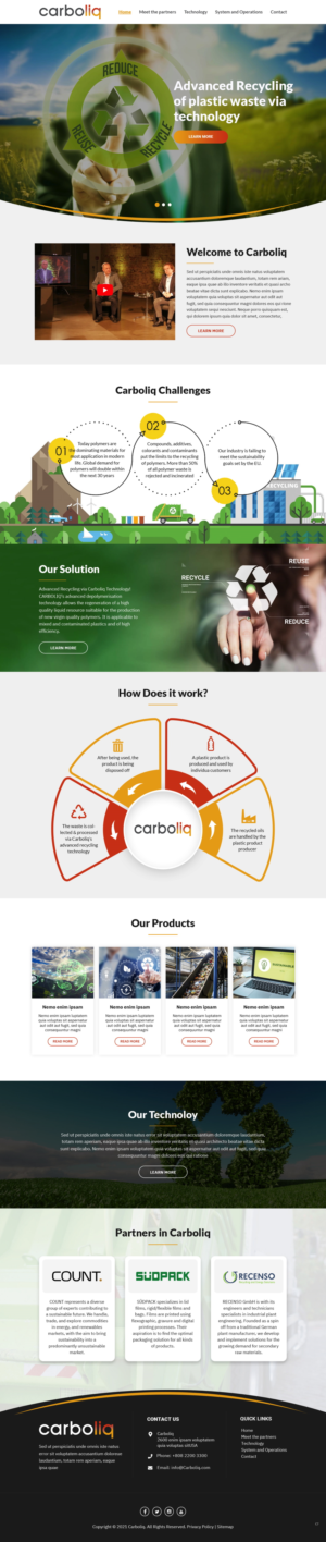 Web Design by pb for this project | Design: #26392995