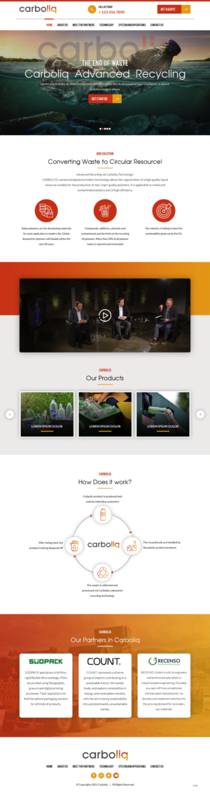 Web Design by pb for this project | Design: #26392999