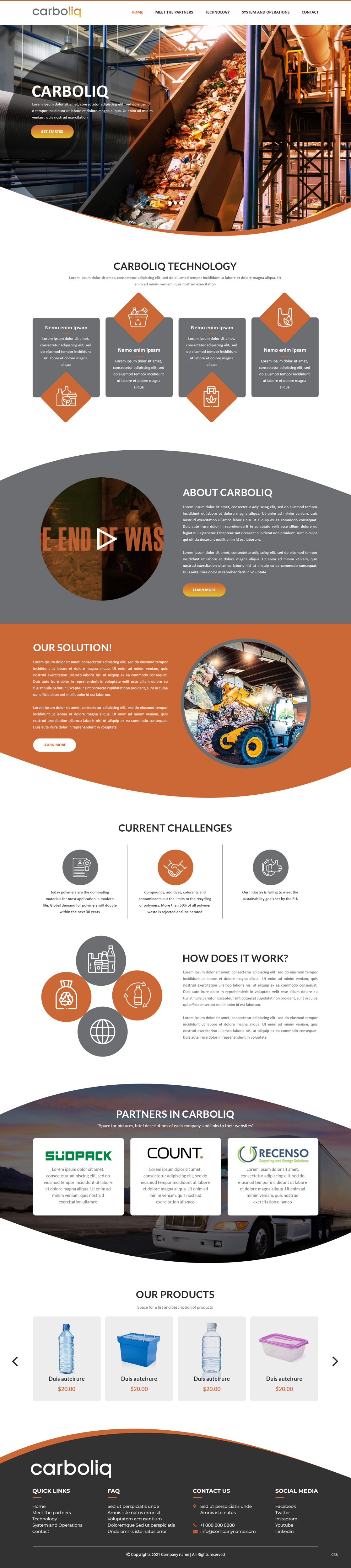Web Design by pb for this project | Design #26393000