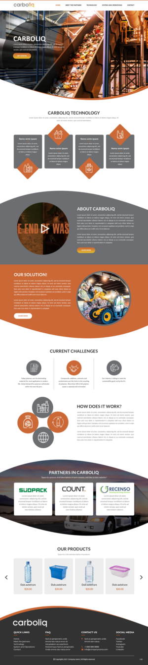 Web Design by pb for this project | Design: #26393000