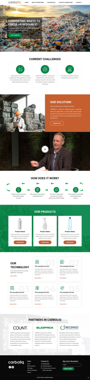 Web Design by pb for this project | Design: #26393002