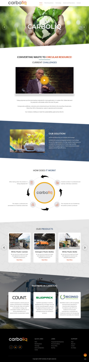 Web Design by pb for this project | Design: #26393005