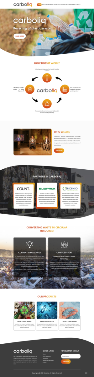 Web Design by pb for this project | Design: #26432790