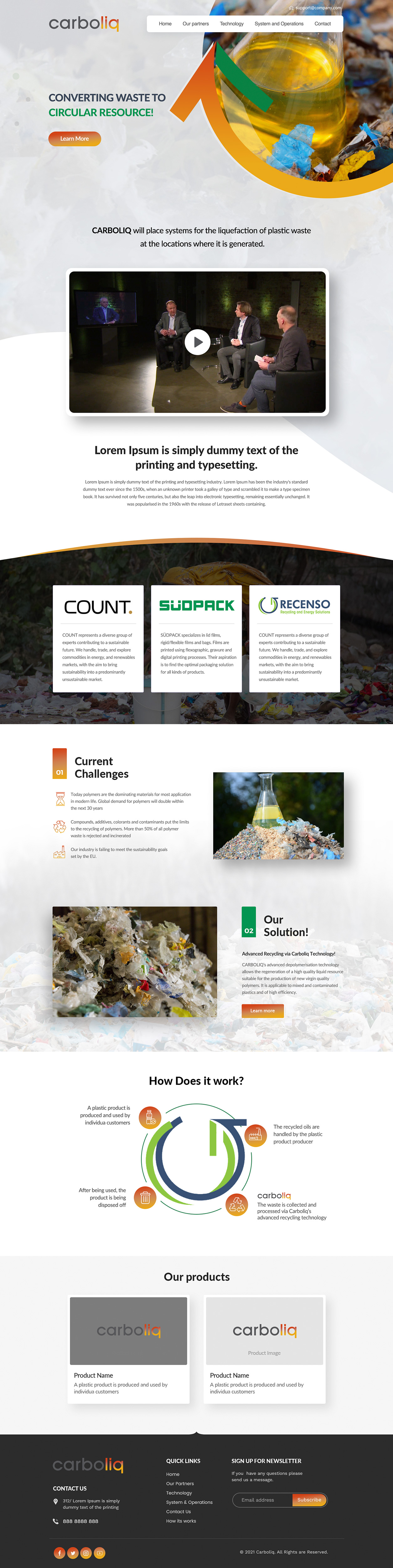 Web Design by Shijo John for this project | Design #26427528