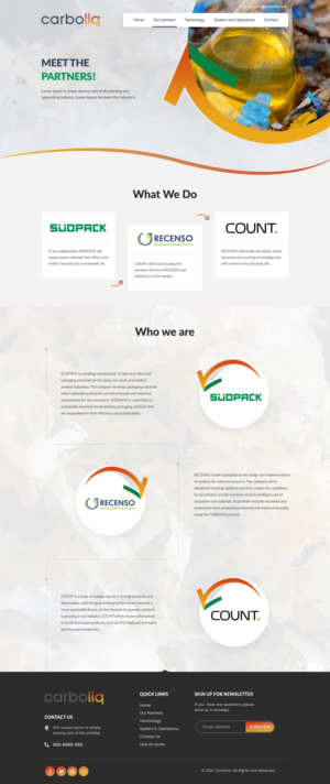 Web Design by Shijo John for this project | Design: #26569876