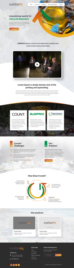 Web Design by Shijo John for this project | Design: #26569877