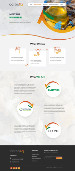 Web Design by Shijo John for this project | Design: #26589396