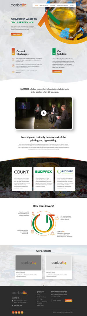 Web Design by Shijo John for this project | Design: #26589397