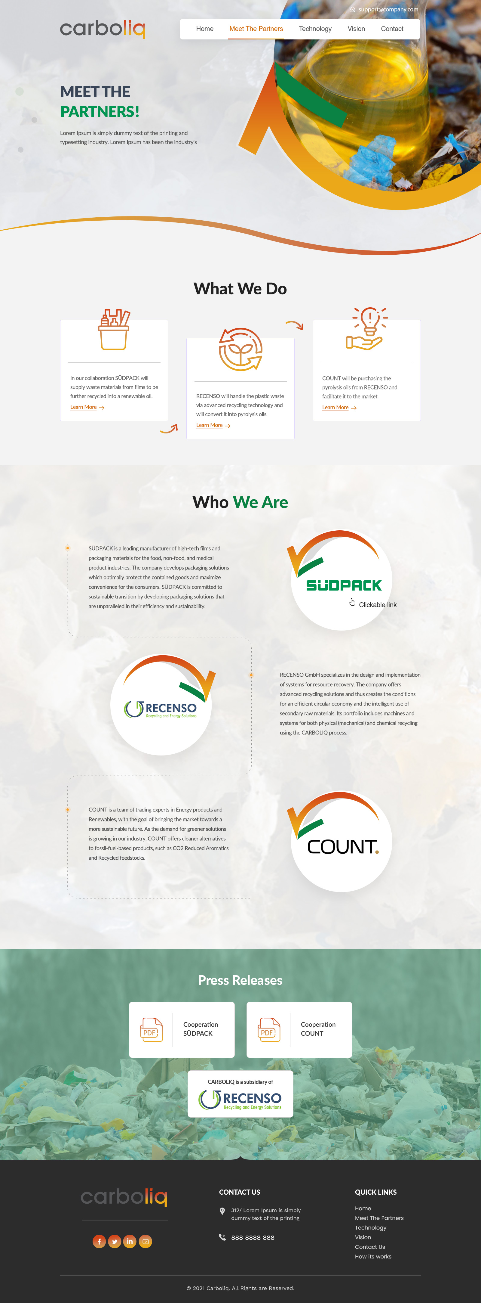 Web Design by Shijo John for this project | Design #26777935