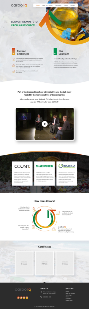 Web Design by Shijo John for this project | Design: #26777936