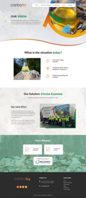 Web Design by Shijo John for this project | Design: #26777937