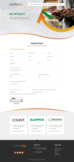 Web Design by Shijo John for this project | Design: #26777938