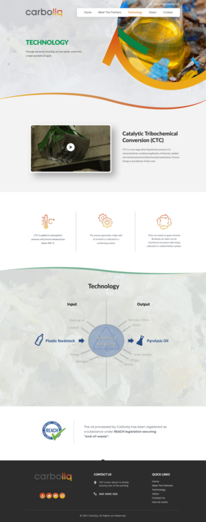 Web Design by Shijo John for this project | Design: #26777939