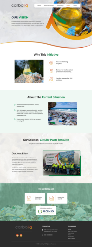 Web Design by Shijo John for this project | Design: #26815873