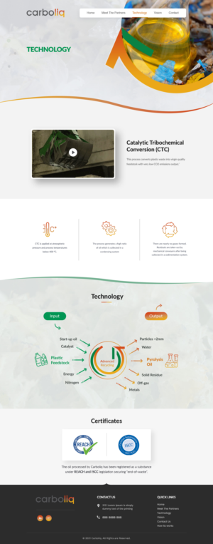 Web Design by Shijo John for this project | Design: #26815874