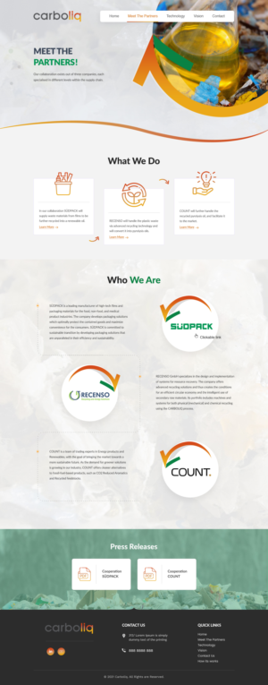 Web Design by Shijo John for this project | Design: #26815875