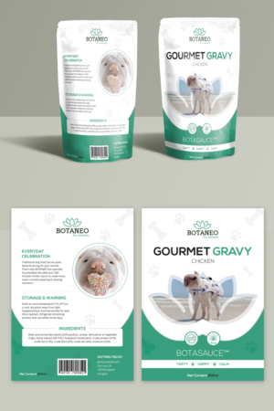 Liquid Pet food - Spout Pouch Design | Packaging Design by Fat Bat Man