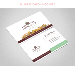 Janniebird Farm Organic Flower Farm, Farmer Florist | Diseño de Tarjeta de Presentación por Expert Designer