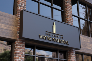 The View at Wayne National | Logo Design by makerlogoz