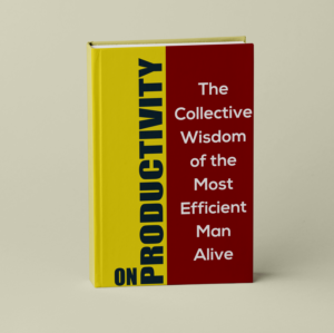 Book Cover for Productivity Book | Buchumschlag Design von Riyad