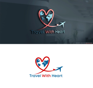 Travel With Heart | Logo-Design von Mono.co