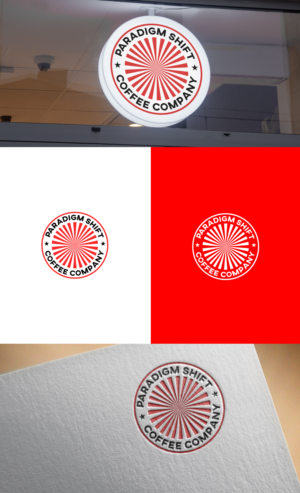 Paradigm Shift Coffee Company | Diseño de Logo por GLDesigns