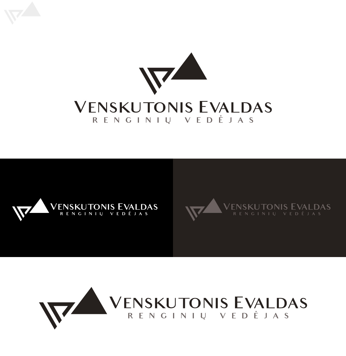 Logo Design by SpaGGy for BIGEVENTAS, MB, company code 305010752, VAT code LT100012172517 | Design #26429263