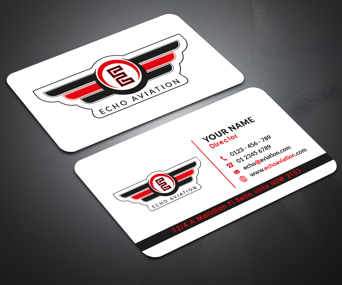Logo Design by Your_Design for Echo Aviation | Design #26389703