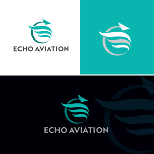 Echo Aviation | Logo Design by FourtuneDesign