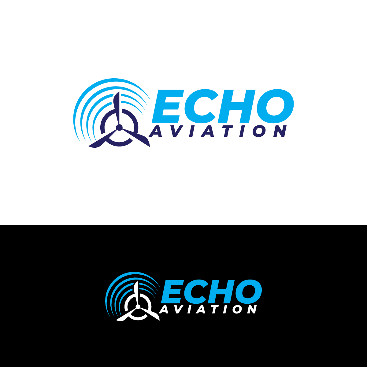 Diseño de Logo por brand maker para Echo Aviation | Diseño #26391649