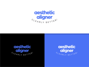 Brand Name: Aesthetic Aligner.  Tag Line: "Clearly Better!" | Design de Logo par Atvento Graphics
