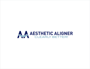 Brand Name: Aesthetic Aligner.  Tag Line: "Clearly Better!" | Logo Design by BNdesigner