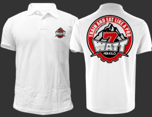 T-Shirt-Design von O_O NIZAL O_O für 7 Watts Per Kilo | Design #26395559
