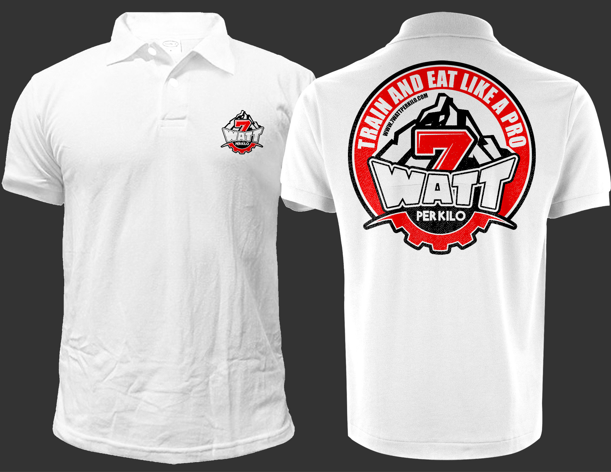 T-shirt Design by O_O NIZAL O_O for 7 Watts Per Kilo | Design #26395562