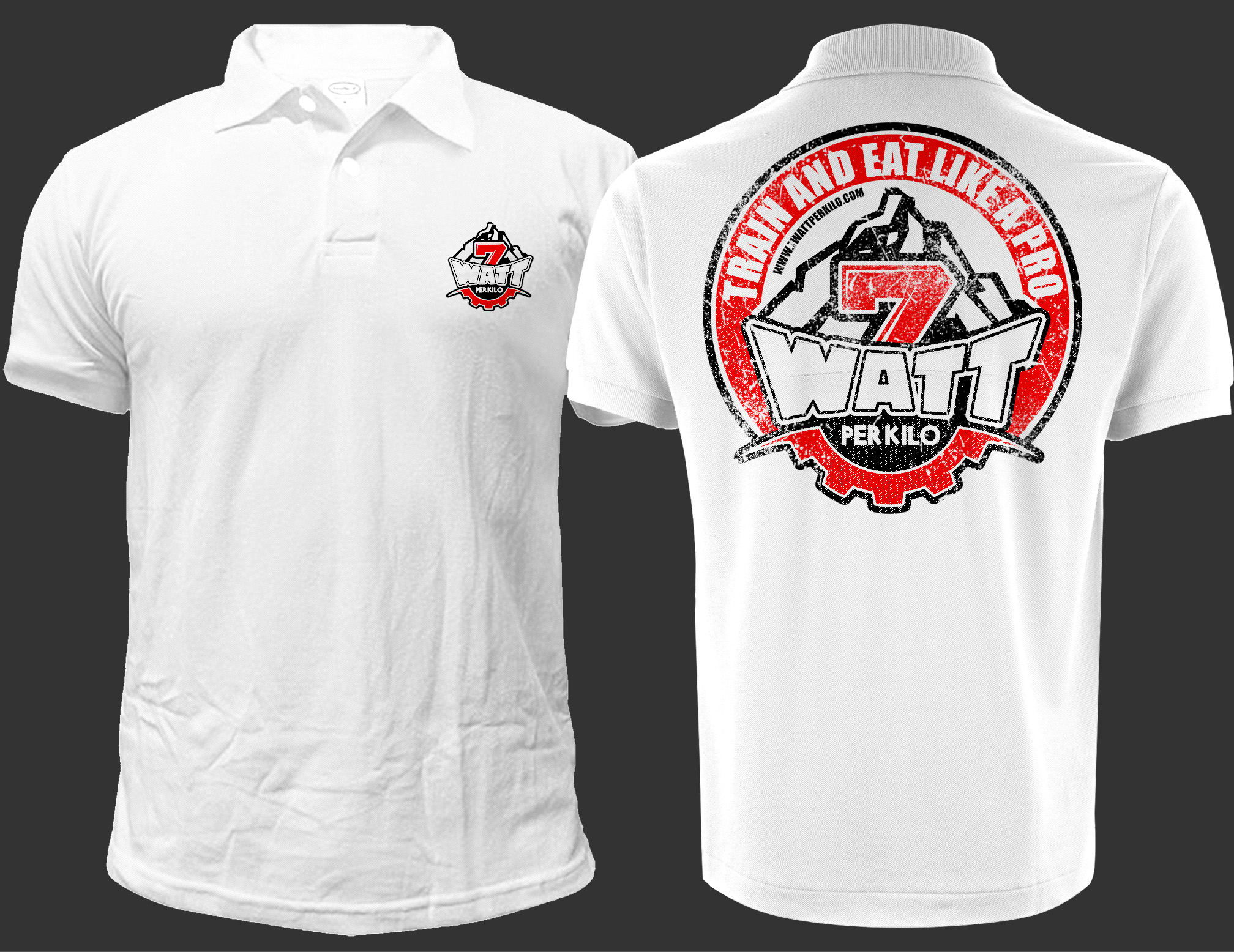 T-shirt Design by O_O NIZAL O_O for 7 Watts Per Kilo | Design #26396114