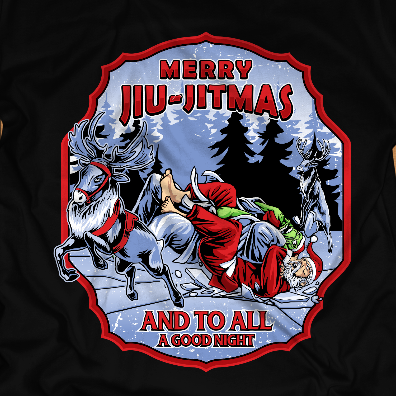 T-shirt Design by Yakuza20 for Jiu Jitsu Clan | Design #26433636
