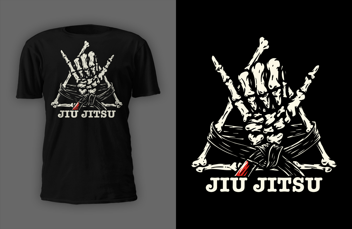 T-shirt Design by D'Mono for Jiu Jitsu Clan | Design #26411446