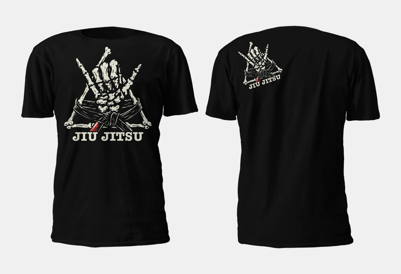 T-shirt Design by D'Mono for Jiu Jitsu Clan | Design #26420642