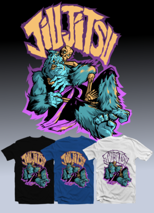 T-shirt Design by Tomi Ax for Jiu Jitsu Clan | Design: #26455944