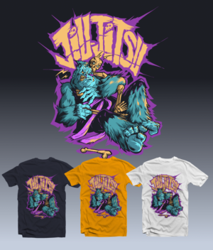 T-shirt Design by Tomi Ax for Jiu Jitsu Clan | Design: #26461627