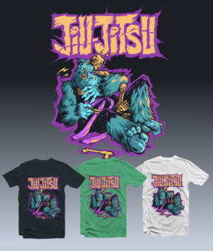 Jiu Jitsu Clothing Brand needs a few t-shirt designs. | Diseño de Camiseta por Tomi Ax