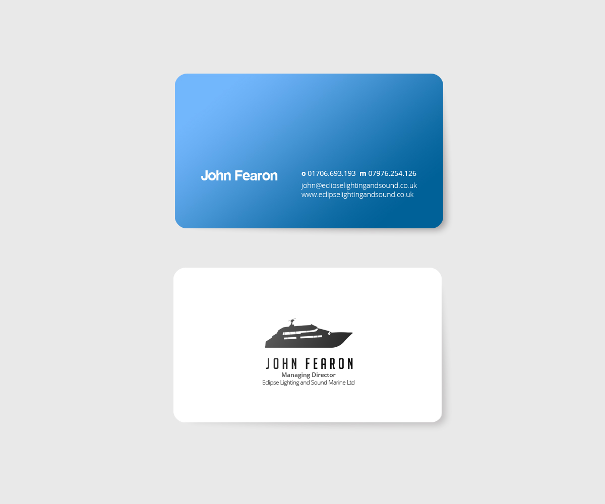 Diseño de Tarjeta de Presentación por Seamus Radu para este proyecto | Diseño #3048672