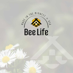 Bee Life Made in the Midwest, USA | Logo Design by A·W