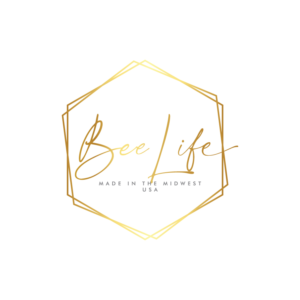 Bee Life Made in the Midwest, USA | Logo Design by Kabelo Phofedi