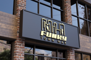 Funky Town Wax | Logo Design by makerlogoz